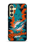 Miami Dolphins NFL Team Logo Samsung Galaxy S24 Plus 5G , Samsung Galaxy S24+ 5G Case