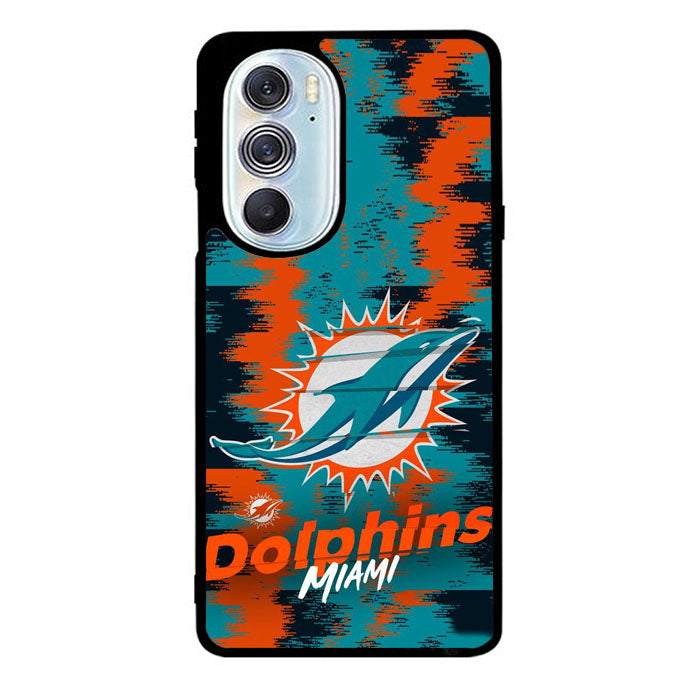 Miami Dolphins NFL Team Logo Motorola Moto Edge 2022 Case