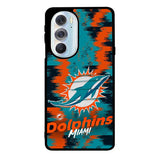Miami Dolphins NFL Team Logo Motorola Moto Edge 2022 Case