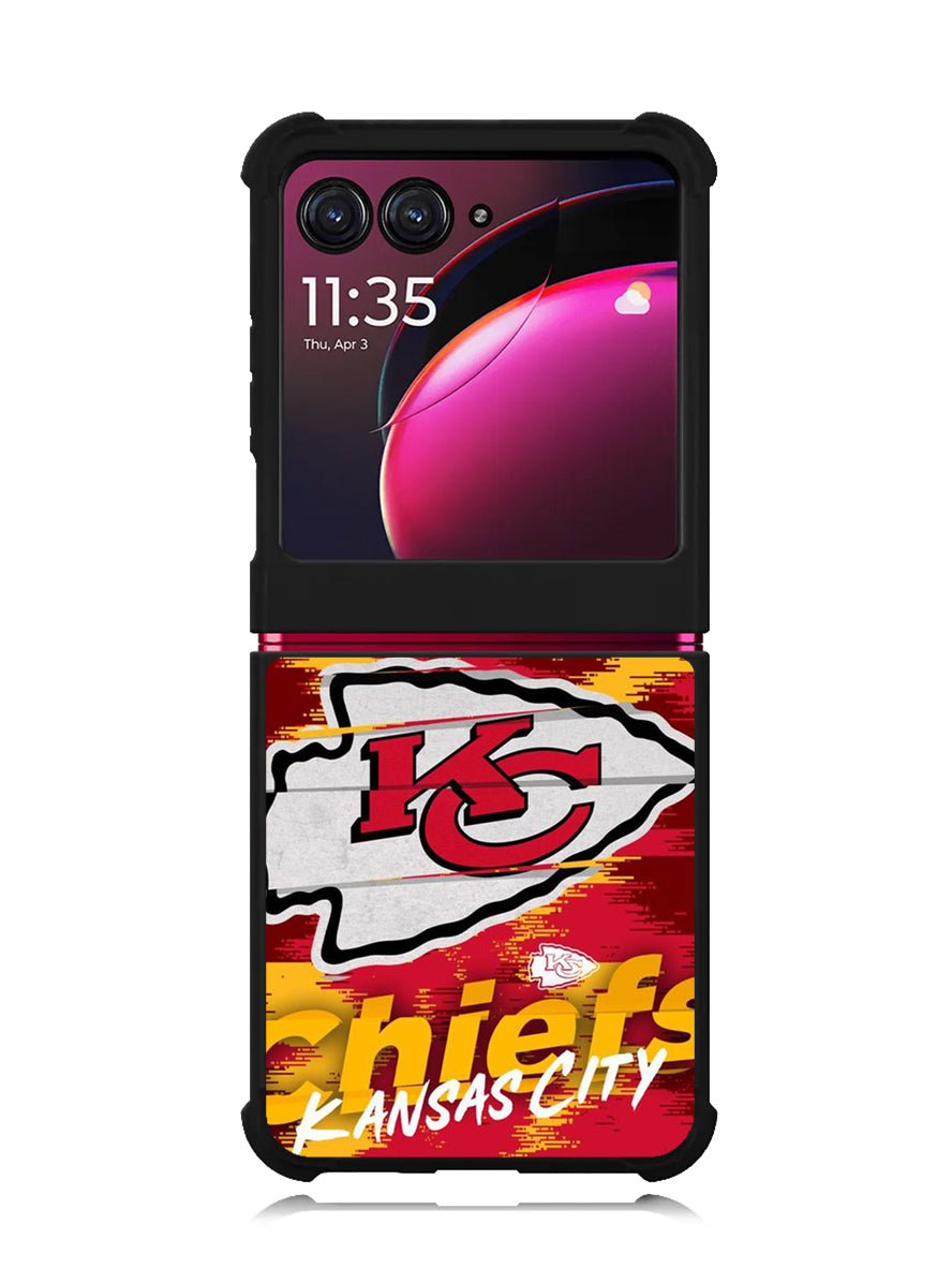 Kansas City Chiefs NFL Team Logo Motorola Moto Razr Plus 2023 , Moto Razr+ 2023 Case