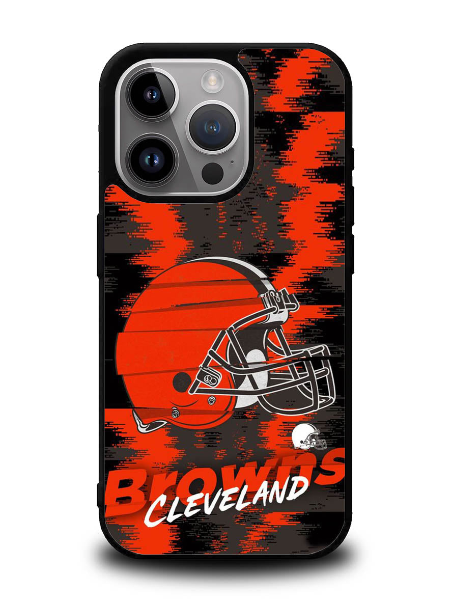 Cleveland Browns Nfl Team Logo iPhone 15 Pro Case