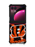 Cincinnati Bengals Nfl Team Logo Motorola Moto Razr Plus 2023 , Moto Razr+ 2023 Case