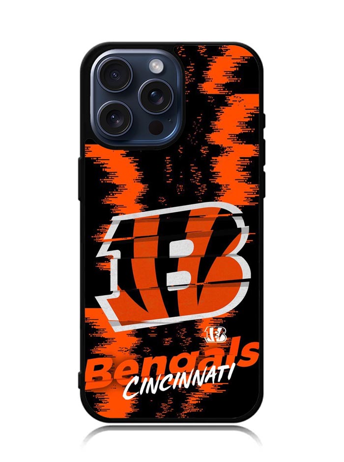 Cincinnati Bengals NFL Team Logo iPhone 15 Pro Max Case OV10349