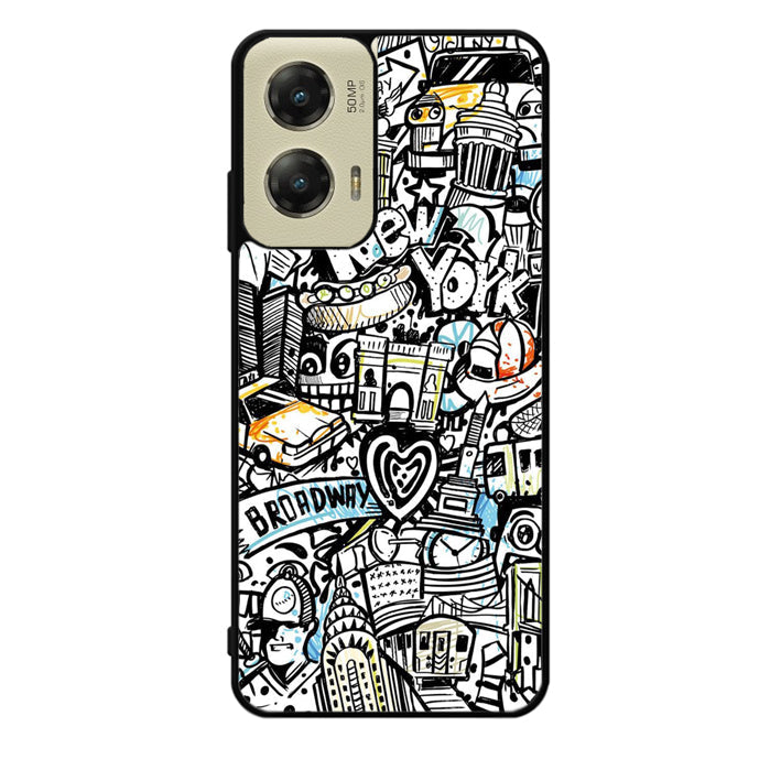 New York City Art Motorola Moto G Stylus 5G 2024 Case OV1875