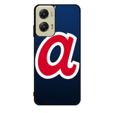 Atlanta Braves Backgrounds Motorola Moto G Stylus 5G 2024 Case OV3906
