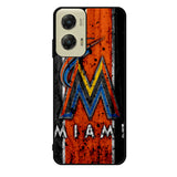 Miami Marlins Logo Motorola Moto G Stylus 5G 2024 Case OV1914