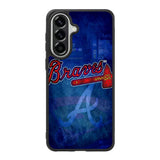 Atlanta braves wallpaper Samsung Galaxy A37 Case