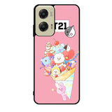 BTS BT21 Pink Cute Motorola Moto G Stylus 5G 2024 Case OV4309