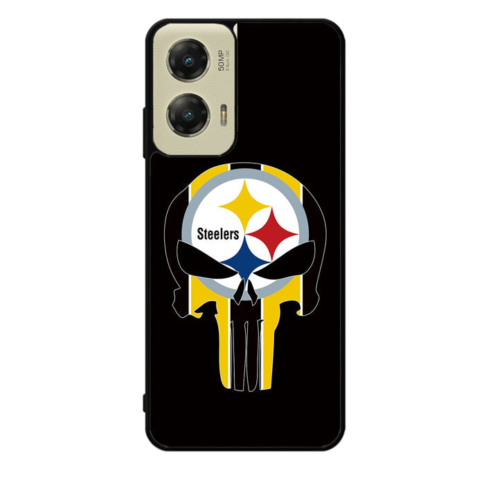 Pittsburgh Steelers skull flags Motorola Moto G Stylus 5G 2024 Case OV2852