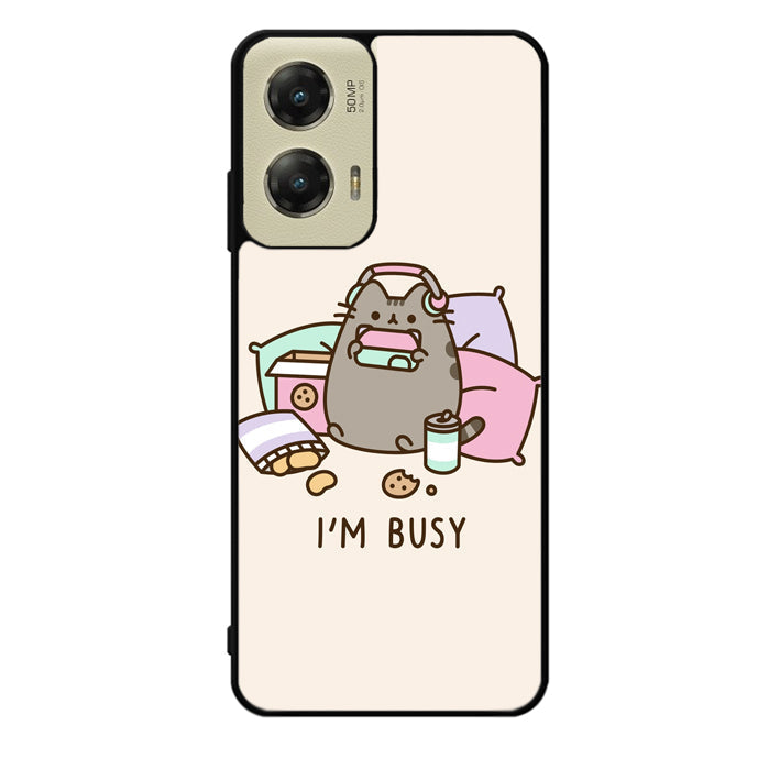 Pusheen The Cat Very Busy Motorola Moto G Stylus 5G 2024 Case