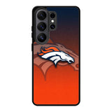 Denver Broncos Logo Ball Pattern Samsung Galaxy S26 Ultra Case QC4622