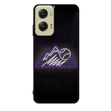 Colorado Rockies Neon Logo Motorola Moto G Stylus 5G 2024 Case OV9811