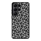 Leopard Grey Pattern Samsung Galaxy S26 Ultra Case