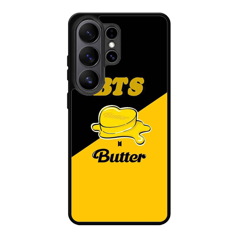BTS Butter Black Yellow Samsung Galaxy S26 Ultra Case OV9865