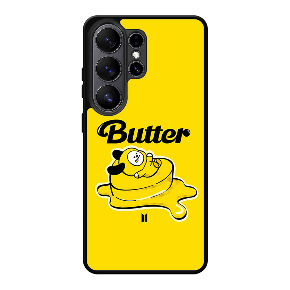 BT21 BTS Chimmy On The Butter Samsung Galaxy S26 Ultra Case OV9856