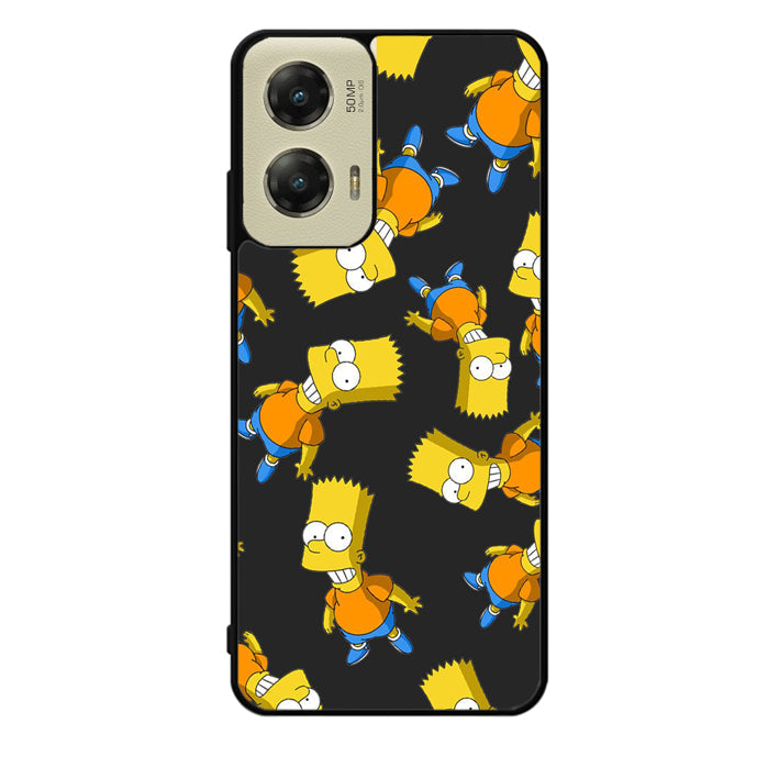 The Simpsons Pattern Motorola Moto G Stylus 5G 2024 Case OV9902
