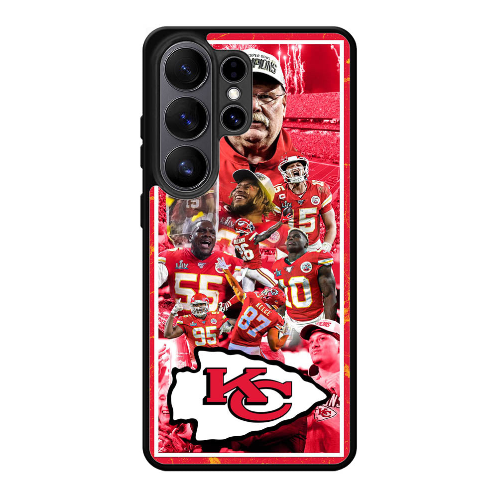 the super bowl Champion Kansas City Samsung Galaxy S26 Ultra Case