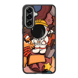 Cute Astronaut Builder Samsung Galaxy A37 Case OV8809