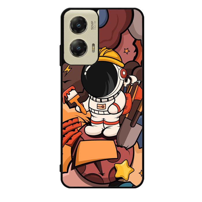Cute Astronaut Builder Motorola Moto G Stylus 5G 2024 Case OV8809