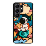 Cute Astronaut Hug The Planet Samsung Galaxy S26 Ultra Case OV8810