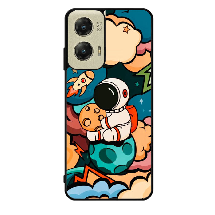 Cute Astronaut Hug The Planet Motorola Moto G Stylus 5G 2024 Case OV8810