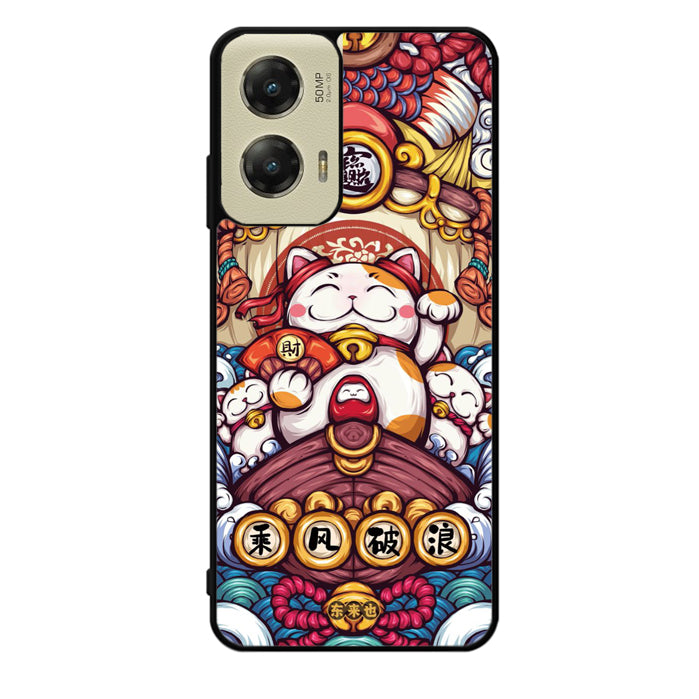 Cute Maneki Neko Motorola Moto G Stylus 5G 2024 Case OV8850