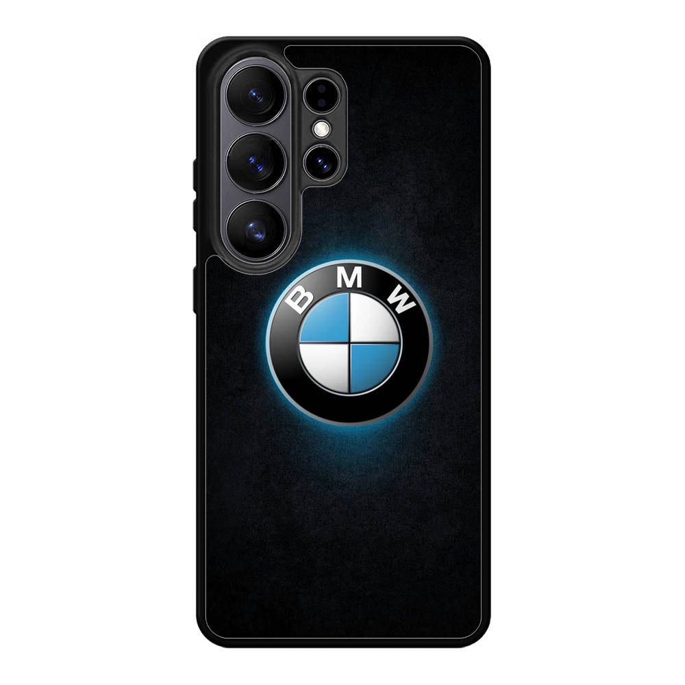 BMW Blue Glow Logo Samsung Galaxy S26 Ultra Case OV11164