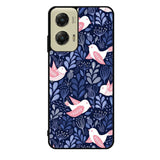 Bird Flower Pattern Motorola Moto G Stylus 5G 2024 Case OV10906
