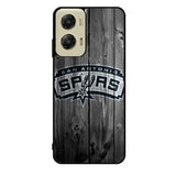 San Antonio Spurs Wood Logo Motorola Moto G Stylus 5G 2024 Case OV10417