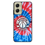 Washington Wizards Tie Dye Style Logo Motorola Moto G Stylus 5G 2024 Case OV10468