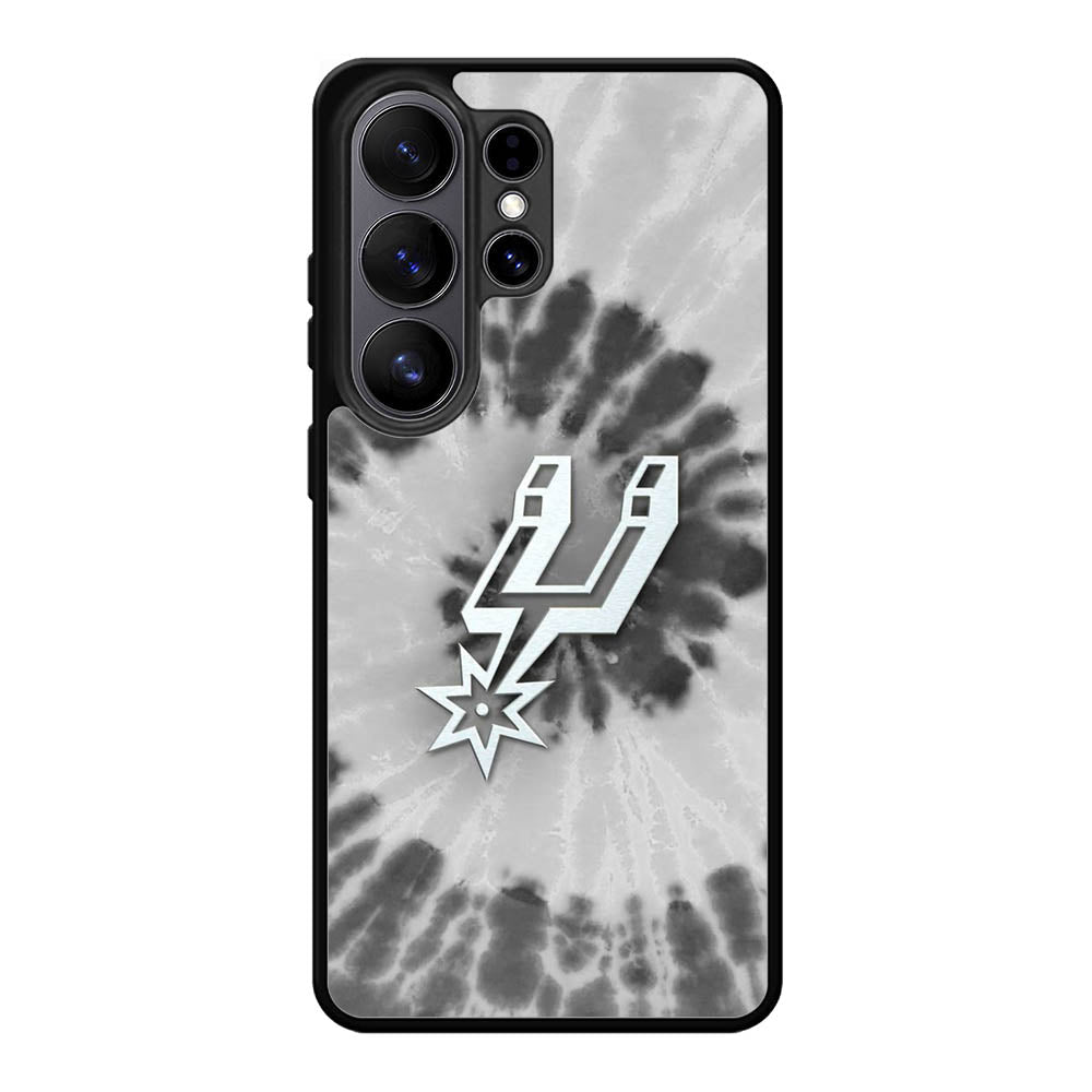 San Antonio Spurs Tie Dye Style Logo Samsung Galaxy S26 Ultra Case OV10416