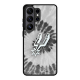 San Antonio Spurs Tie Dye Style Logo Samsung Galaxy S26 Ultra Case OV10416