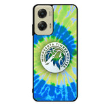Minnesota Timberwolves Tie Dye Style Logo Motorola Moto G Stylus 5G 2024 Case OV10499