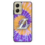 Los Angeles Lakers Tie Dye Style Logo Motorola Moto G Stylus 5G 2024 Case OV10624