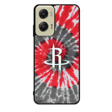Houston Rockets Tie Dye Style Logo Motorola Moto G Stylus 5G 2024 Case OV10593