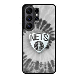 Brooklyn Nets Tie Dye Style Logo Samsung Galaxy S26 Ultra Case OV10668
