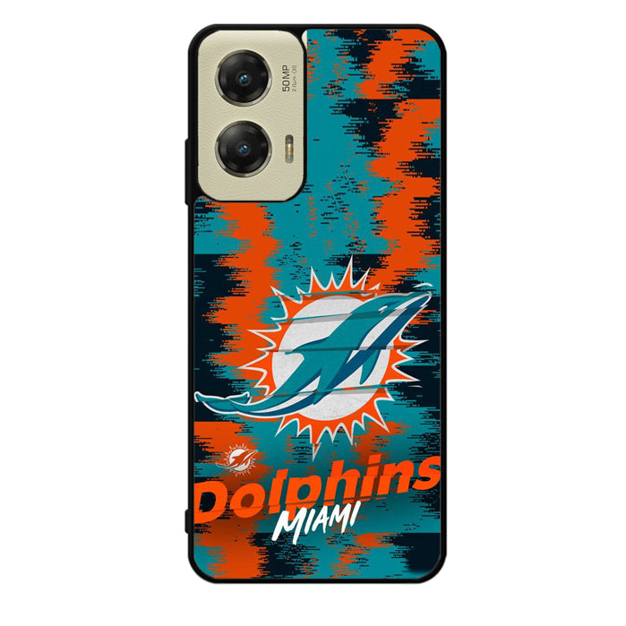 Miami Dolphins NFL Team Logo Motorola Moto G Stylus 5G 2024 Case