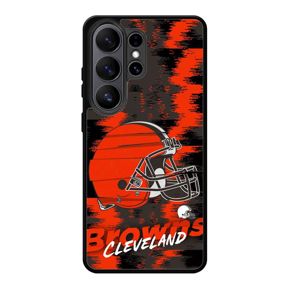 Cleveland Browns Nfl Team Logo Samsung Galaxy S26 Ultra Case