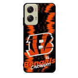 Cincinnati Bengals Nfl Team Logo Motorola Moto G Stylus 5G 2024 Case