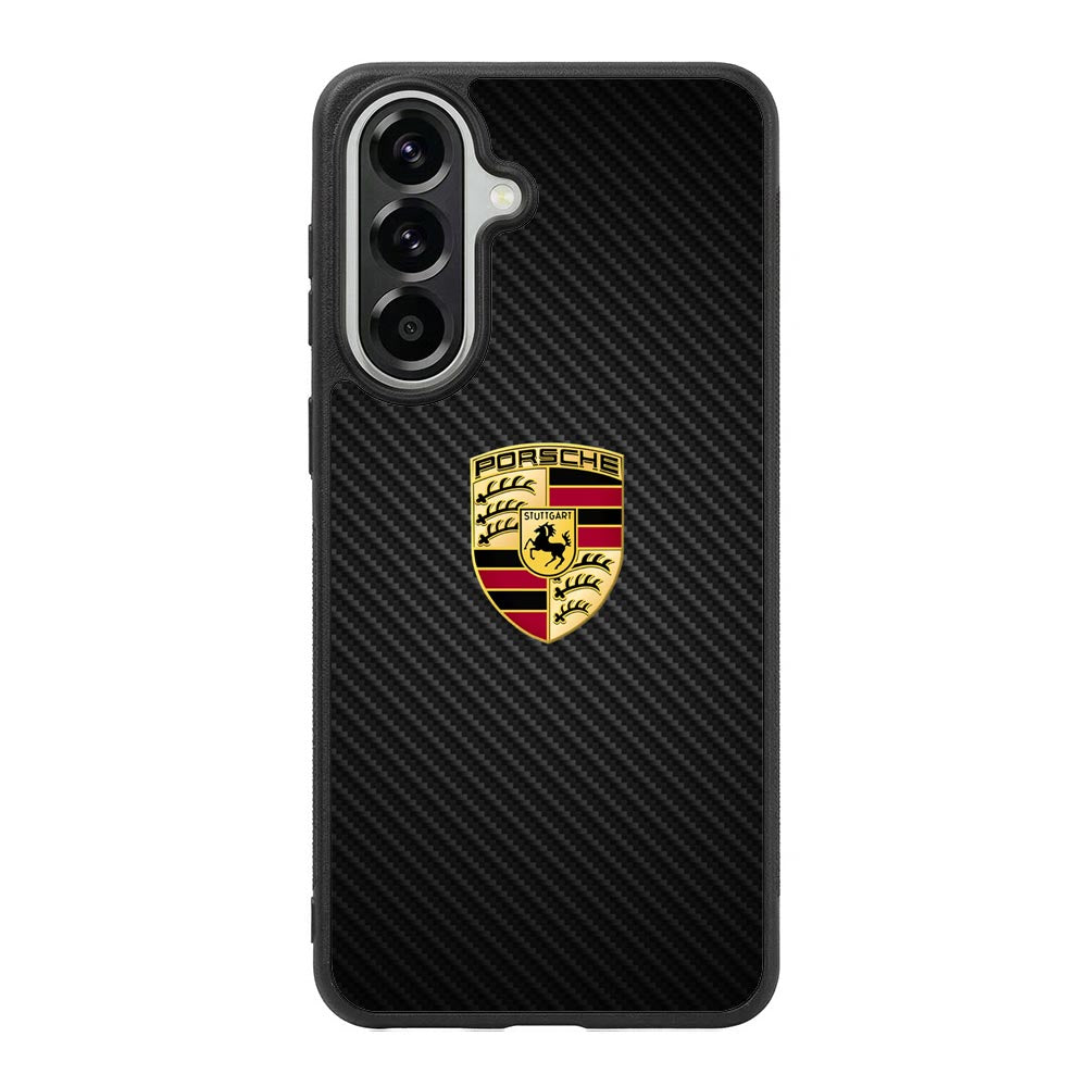 Porsche Logo Carbon Samsung Galaxy A37 Case