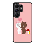 Line Brown Cony Samsung Galaxy S26 Ultra Case OV6481