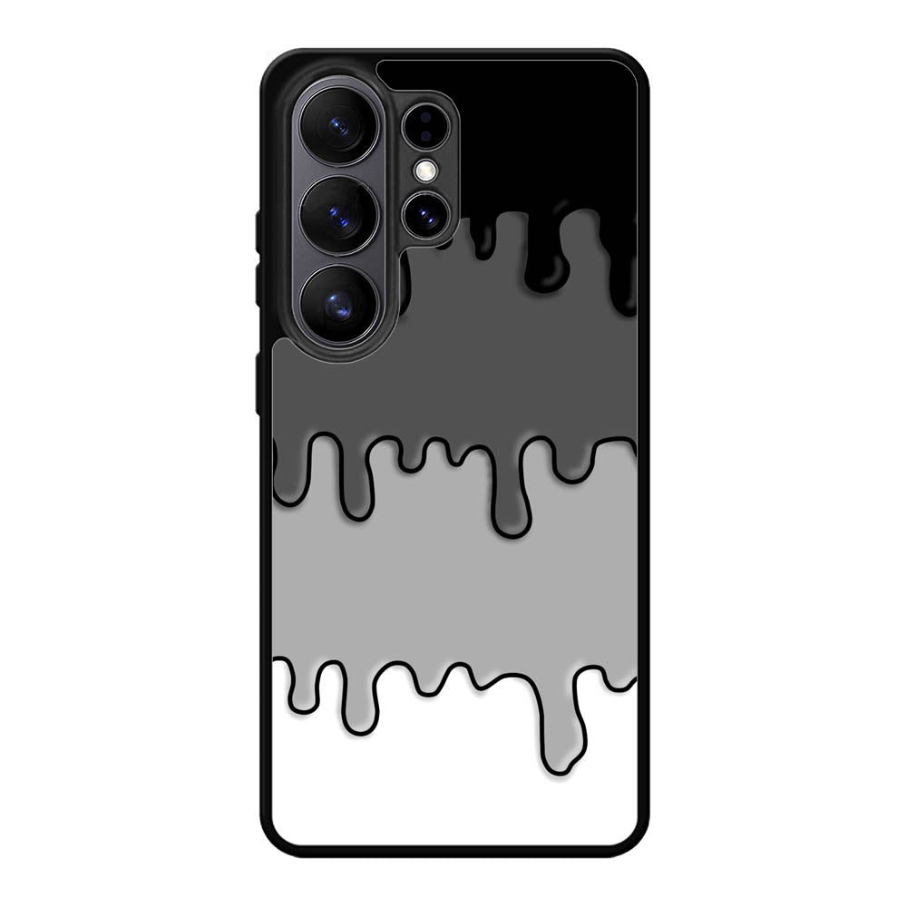 Ink Black White Samsung Galaxy S26 Ultra Case OV6778