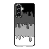 Ink Black White Samsung Galaxy A57 Case OV6778