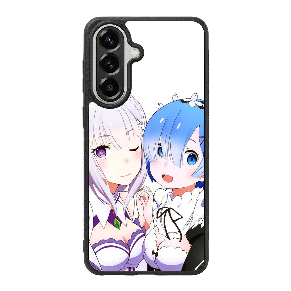 Emilia Rem Re Zero Anime Samsung Galaxy A37 Case OV8357