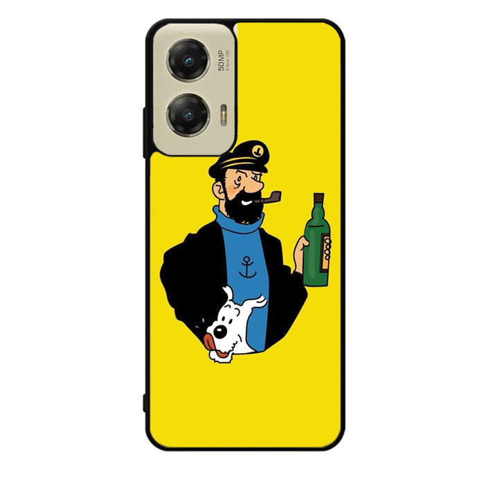 Captain Haddock Tintin Motorola Moto G Stylus 5G 2024 Case OV8504