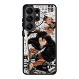 Levi Ackerman Attack On TItan Samsung Galaxy S26 Ultra Case OV8162