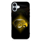 Iowa Hawkeyes iPhone 16 Plus Case