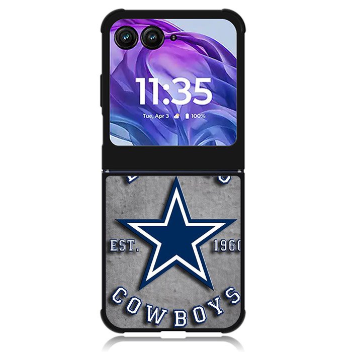 NFL Dallas Motorola Moto Razr Plus 2024 , Moto Razr+ 2024 Case OV0011