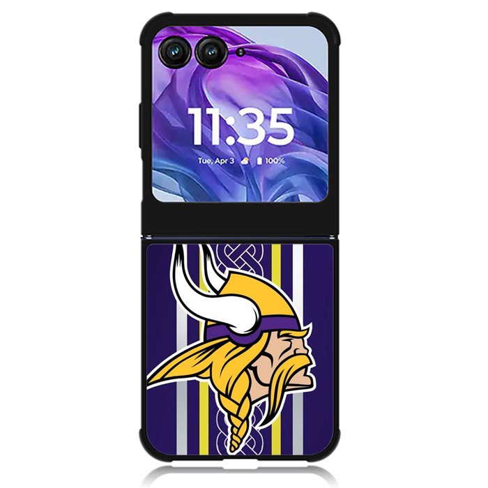 Minnesota Viking Motorola Moto Razr Plus 2024 , Moto Razr+ 2024 Case