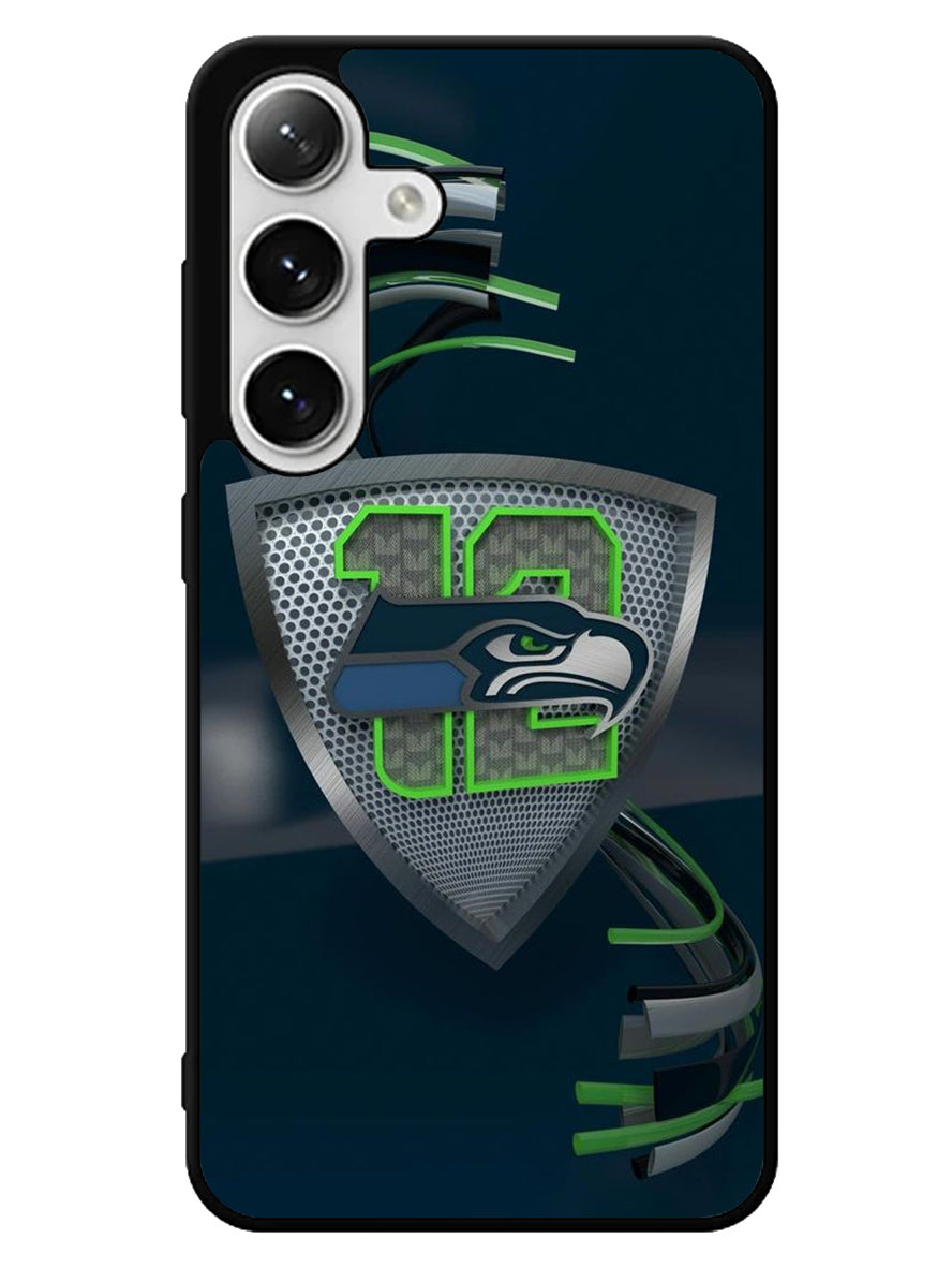 Seattle Seahawks 12 Samsung Galaxy S25 5G Case